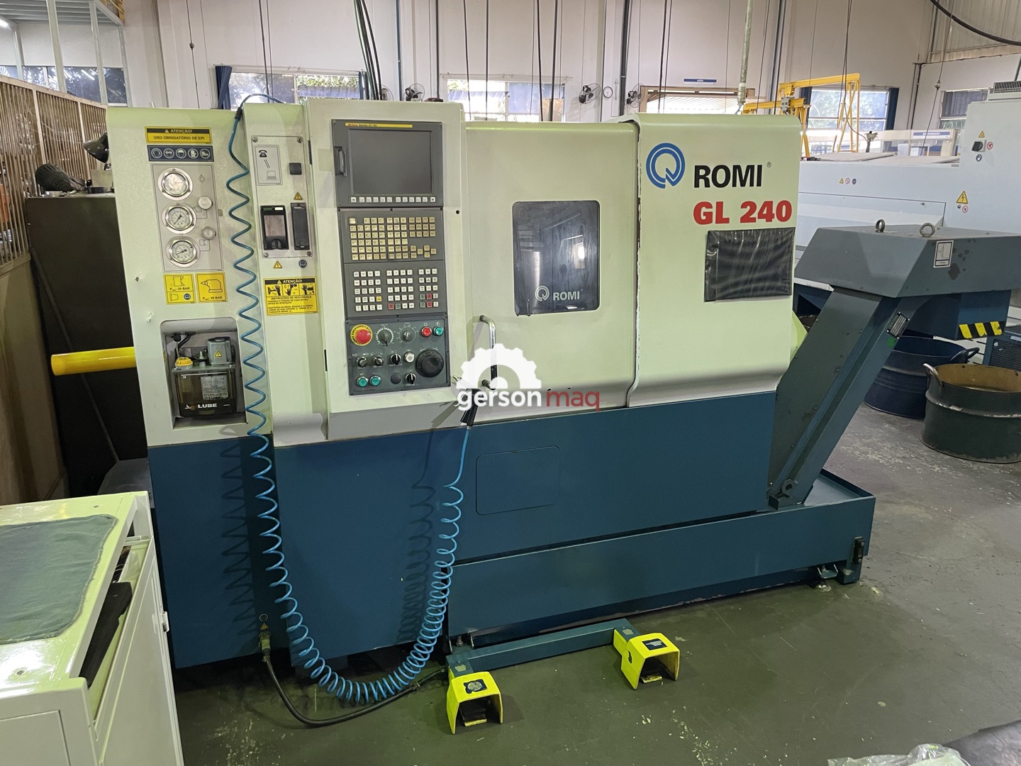 TORNO CNC ROMI GL240 - ANO 2010 - OTIMO ESTADO